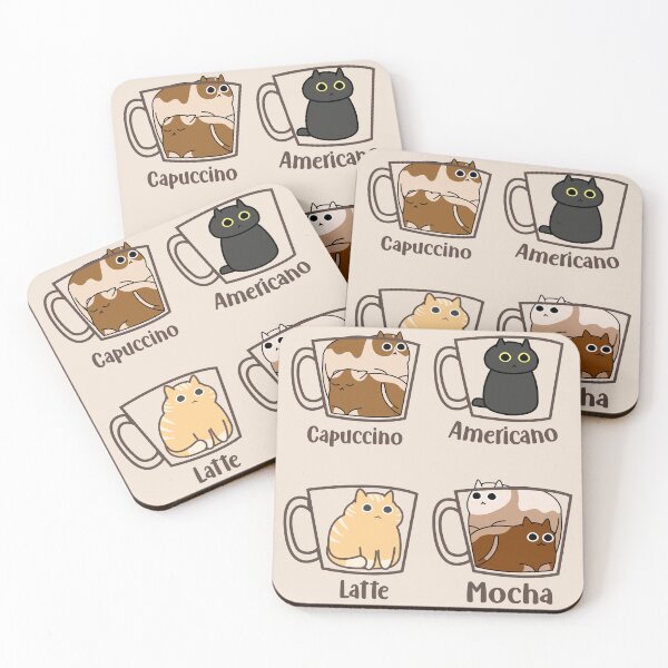 Item preview, Kawaii kitten cafe designed and sold by StellarBees.