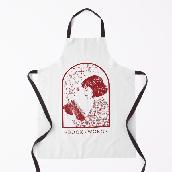 Item preview, Book Worm designed and sold by FolkAndFlora.