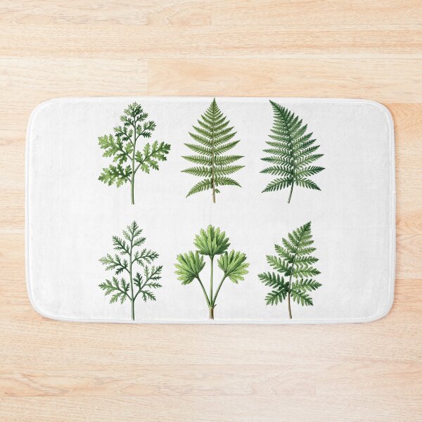 Item preview, Vintage Botanical Ferns and Leaves Illustration: Classic Greenery Study designed and sold by RoseVathRam.