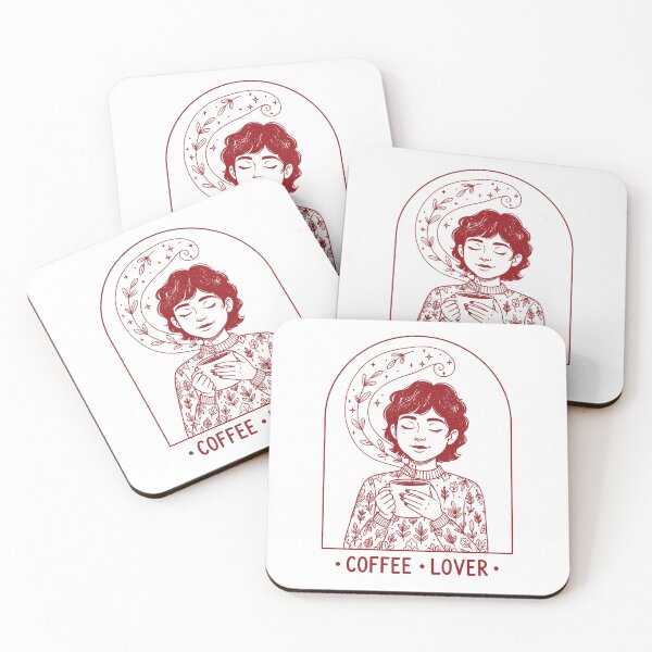 Item preview, Coffee Lover designed and sold by FolkAndFlora.