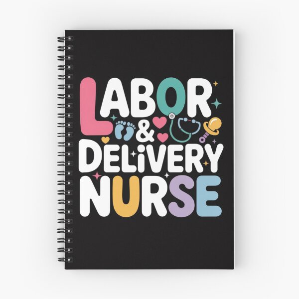 Item preview, Labor Delivery Birthing Nurse Pregnant Medical Field Design designed and sold by MagicSD Designs.
