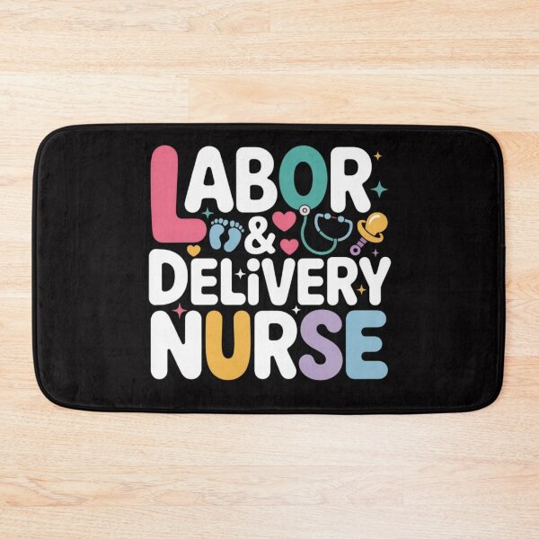 Item preview, Labor Delivery Birthing Nurse Pregnant Medical Field Design designed and sold by MagicSD Designs.