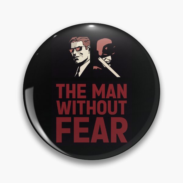 Item preview, The Man Without Fear designed and sold by TheNicheNest.