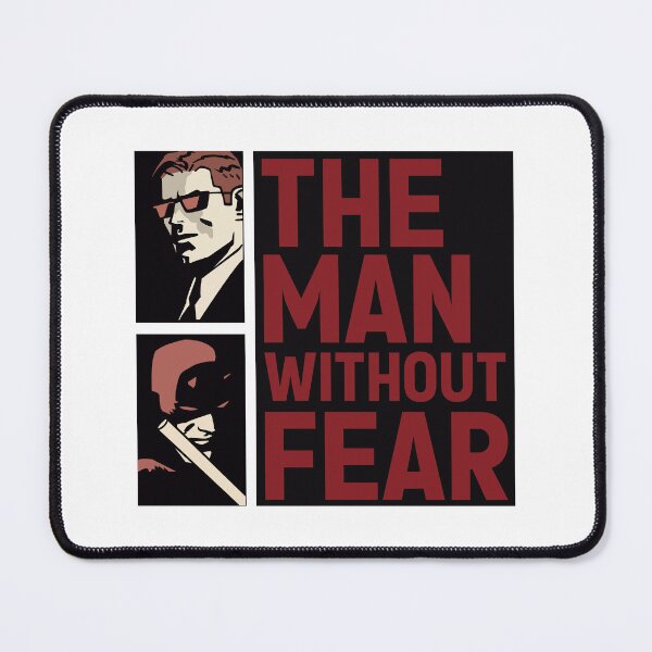 Item preview, The Man Without Fear designed and sold by TheNicheNest.