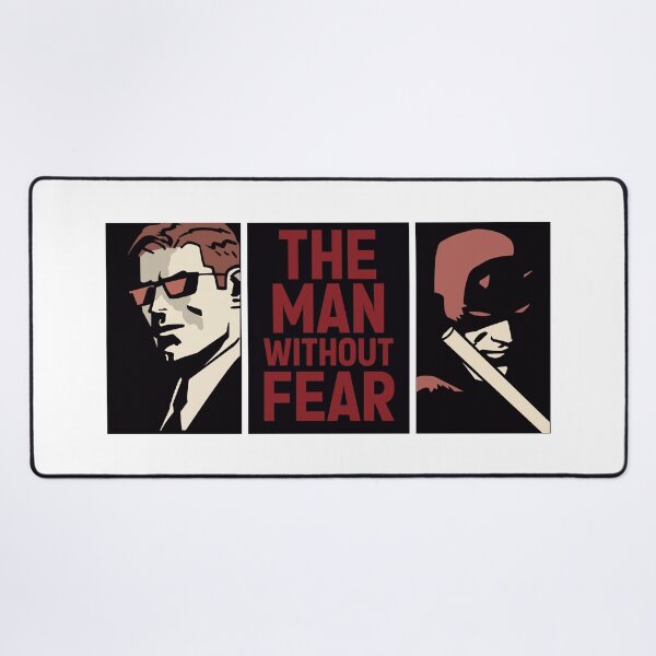 Item preview, The Man Without Fear designed and sold by TheNicheNest.