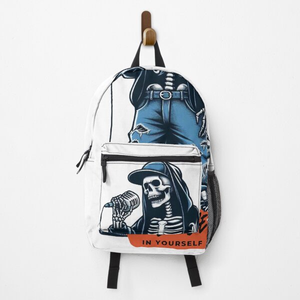 Item preview, Cool Skeleton Rapper Always Believe In Yourself Streetwear designed and sold by lKenima.