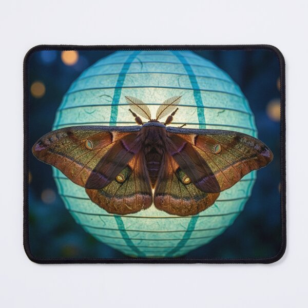 Item preview, Japanese Oak Silk Moth on Paper Lantern designed and sold by Tridentulus.