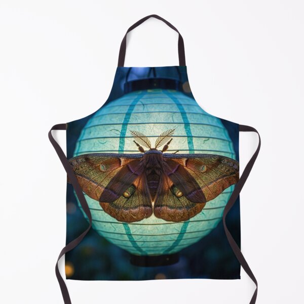 Item preview, Japanese Oak Silk Moth on Paper Lantern designed and sold by Tridentulus.