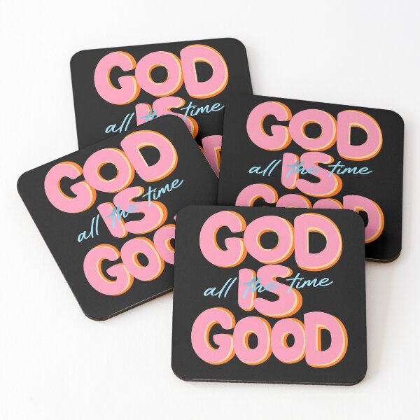 Item preview, God is all the time good retro christian quote art designed and sold by margamPagenberg.