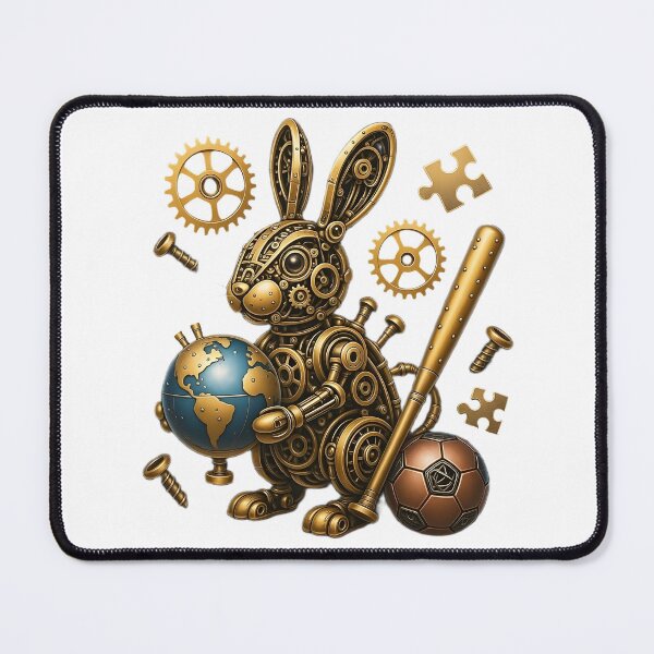 Item preview, Clockwork Explorer: The Steampunk Mech-Rabbit of Global Play designed and sold by RoseVathRam.