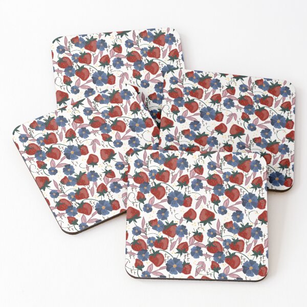 Item preview, Fields of Strawberry designed and sold by cassi-b-designs.