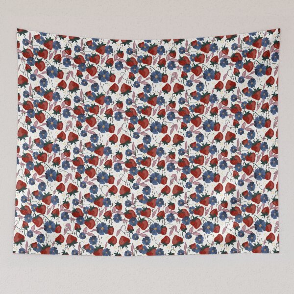 Item preview, Fields of Strawberry designed and sold by cassi-b-designs.
