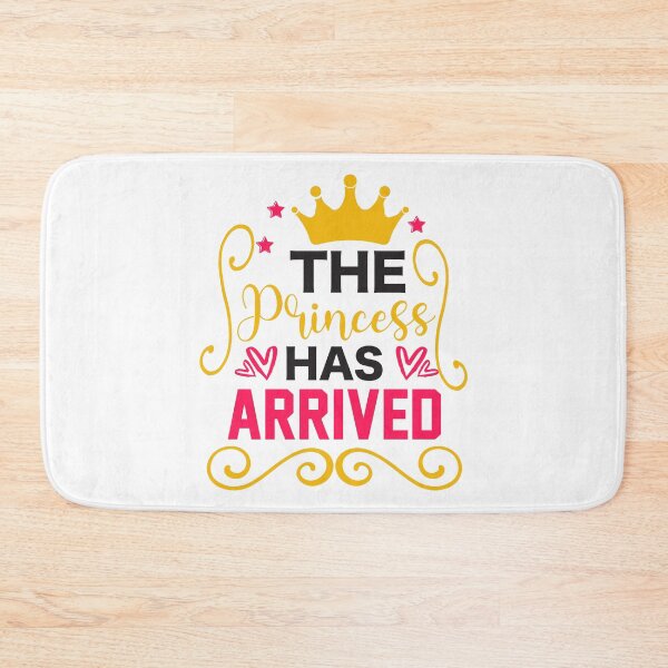 Item preview, The Princess Has Arrived - Cute Baby Girl Newborn Announcement Gift designed and sold by FuzionRaptor.