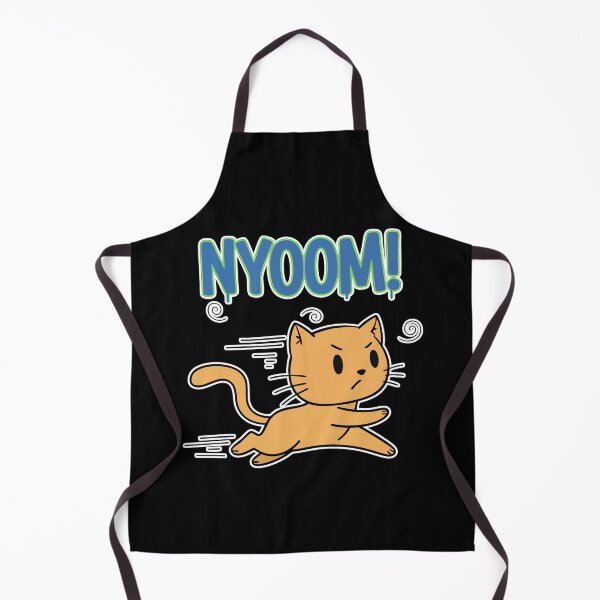 Item preview, Nyoom! Fast Running Orange Cat Cartoon designed and sold by Taridesign.