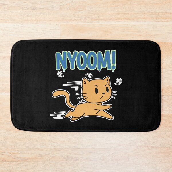 Item preview, Nyoom! Fast Running Orange Cat Cartoon designed and sold by Taridesign.
