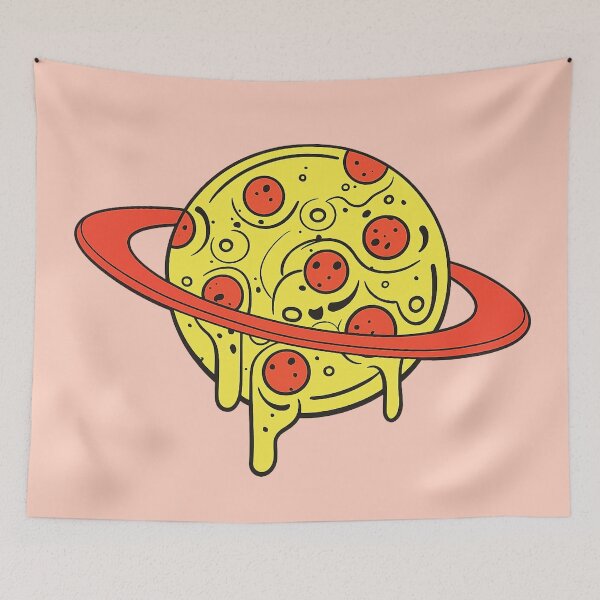 Item preview, Pizza planeta designed and sold by YChangShop.