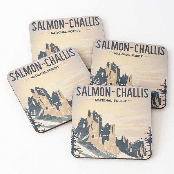 Item preview, Salmon-Challis National Forest designed and sold by Backyard Adventures.