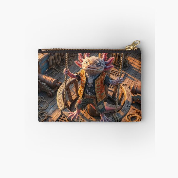 Item preview, Axolotl Pirate Rules the Seas designed and sold by Tridentulus.