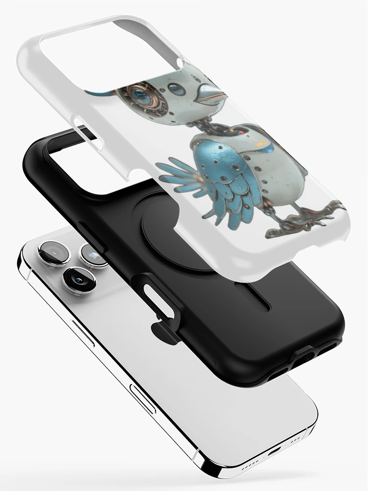 Thumbnail 2 of 4, iPhone Case, CHICKEN ROBOT designed and sold by Purely Drafted.