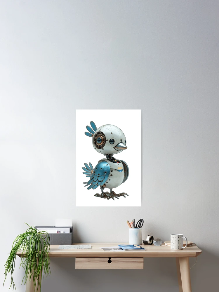 Thumbnail 2 of 3, Poster, CHICKEN ROBOT designed and sold by Creative Visualize.