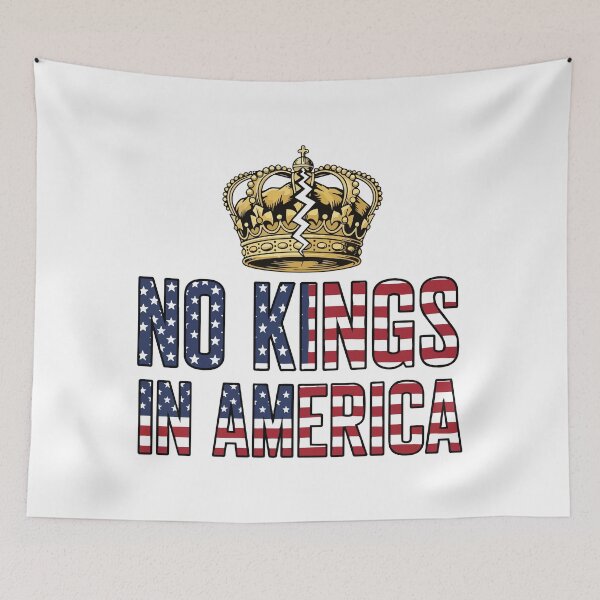 Item preview, No Kings in America designed and sold by Uglyandcute.