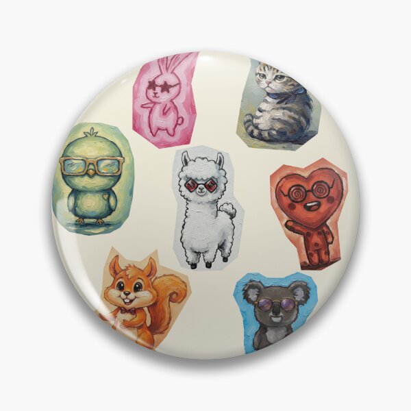 Item preview, CHARACTERS PAINTED IN OIL designed and sold by nancitaa.