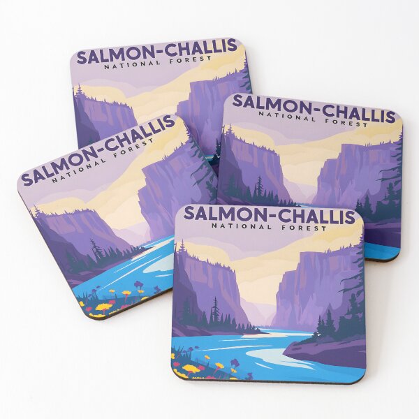 Item preview, Salmon-Challis National Forest designed and sold by Backyard Adventures.