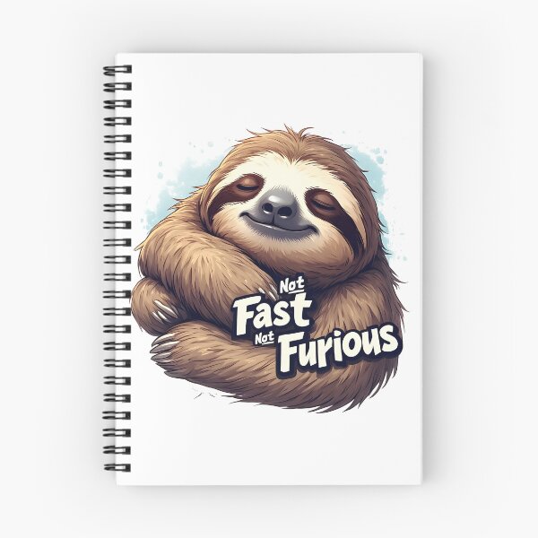 Item preview, Cute Sloth Meme – Not Fast Not Furious Joke designed and sold by owi-art.