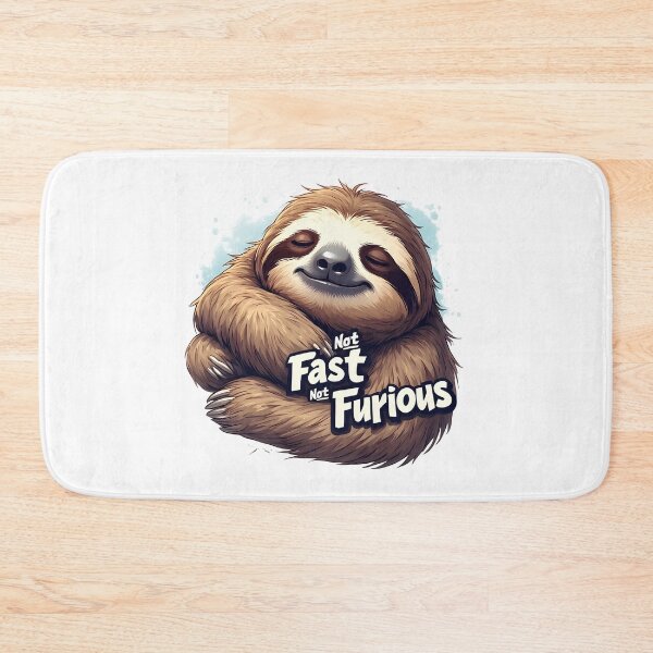 Item preview, Cute Sloth Meme – Not Fast Not Furious Joke designed and sold by owi-art.