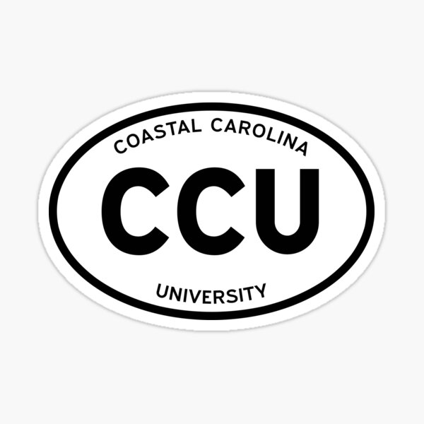 CCU, Coastal Carolina University Pegatina
