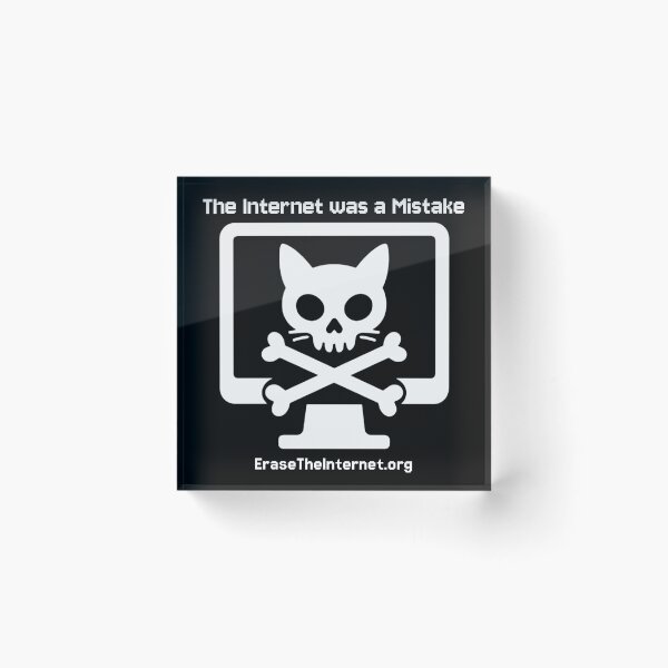 Item preview, Erase the Internet designed and sold by ArtifexR.