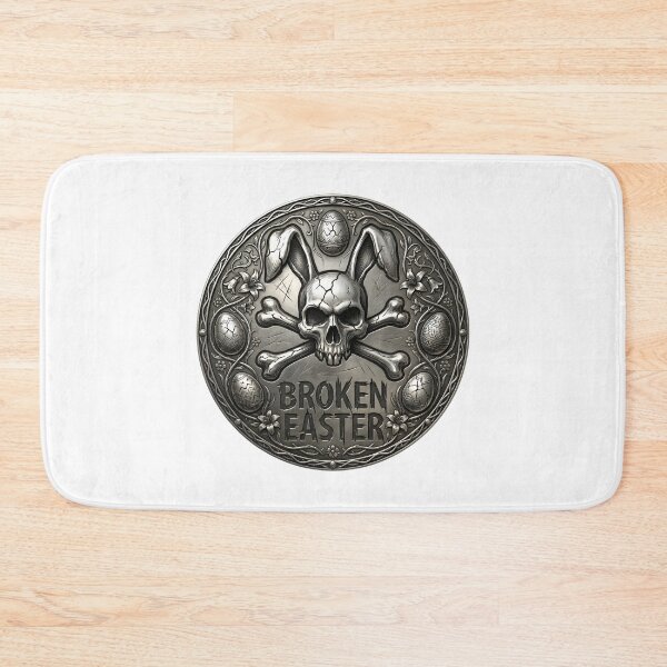 Item preview, Broken Easter Grunge Shirt – Rabbit Skull Crossbones Dark Graphic Tee designed and sold by relso.