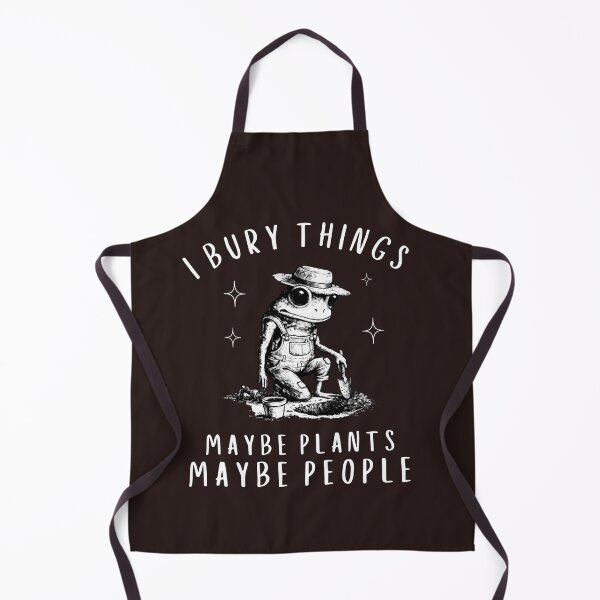 Item preview, I Bury Things Maybe Plants Maybe People Funny Frog designed and sold by faridman.