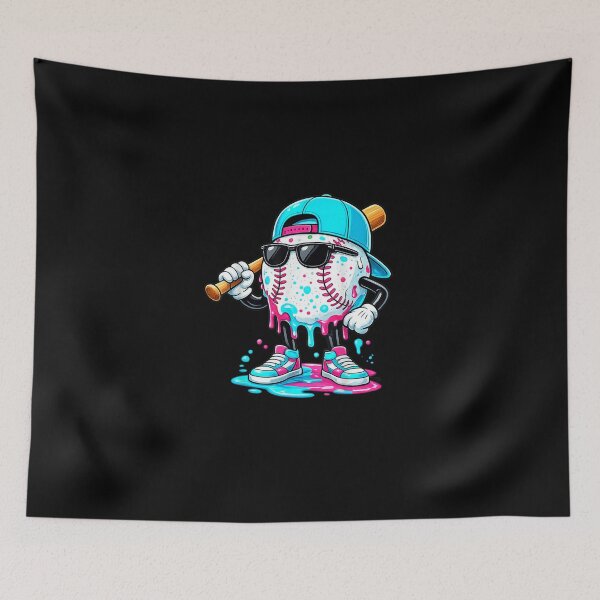Item preview, Drip Baseball Lifestyle Mascot Shirt Funny Boys Kids Tee designed and sold by MatherFisher.