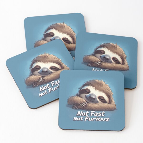 Item preview, Anti-Speed Sloth Funny Quote Design designed and sold by owi-art.