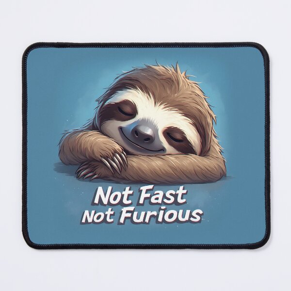 Item preview, Anti-Speed Sloth Funny Quote Design designed and sold by owi-art.
