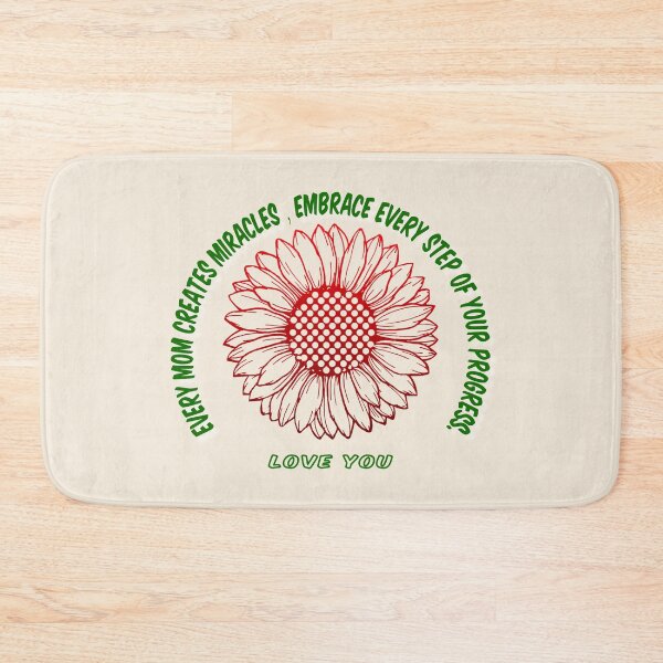 Item preview, Every Mom Creates Miracles - Sunflower Tribute for Moms designed and sold by DesignMindSG.
