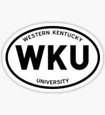 WKU, Western Kentucky University Sticker