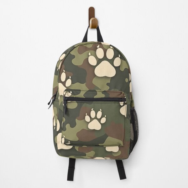 Item preview, Camo Dog Paw Print Pattern designed and sold by laurakerr.