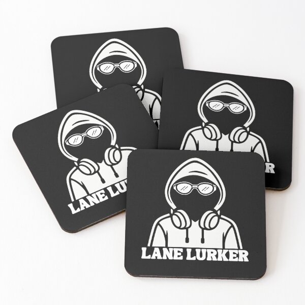 Item preview, Lane Lurker | Swim Squad Training Humor Design designed and sold by Powered By Chlorine.