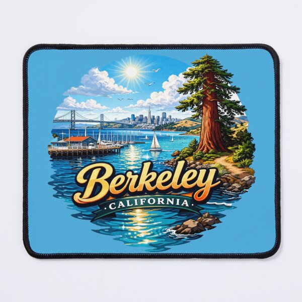 Item preview, Berkeley, California - Scenic Waterfront designed and sold by Myra365Art.