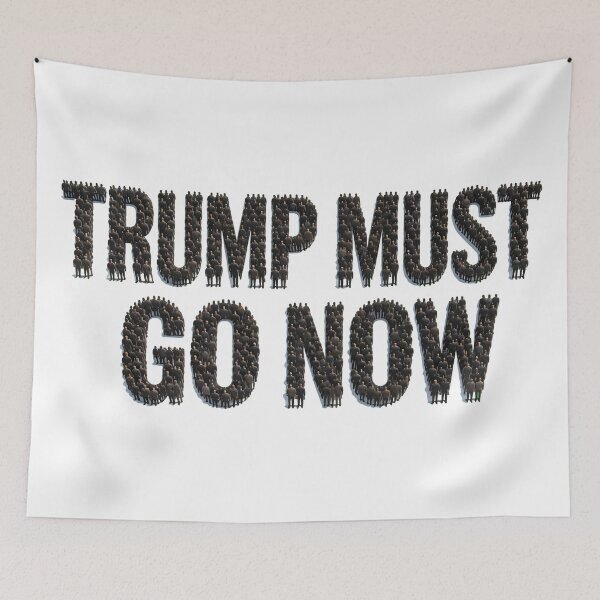 Item preview, No Kings in America TRUMP MUST GO NOW designed and sold by Uglyandcute.