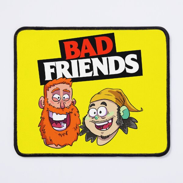 Item preview, Bad Friends Podcast with Andrew Santino and Bobby Lee designed and sold by ZERO-MIND.