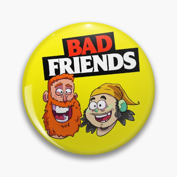 Item preview, Bad Friends Podcast with Andrew Santino and Bobby Lee designed and sold by ZERO-MIND.