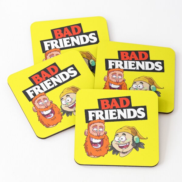 Item preview, Bad Friends Podcast with Andrew Santino and Bobby Lee designed and sold by ZERO-MIND.