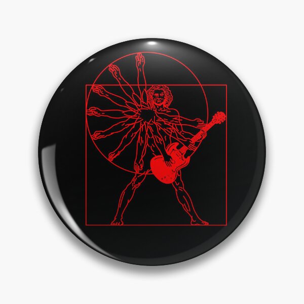 Item preview, Vitruvian Rockstar - The Virtruvian Rockstar (deep red) designed and sold by ZERO-MIND.