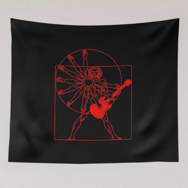 Item preview, Vitruvian Rockstar - The Virtruvian Rockstar (deep red) designed and sold by ZERO-MIND.