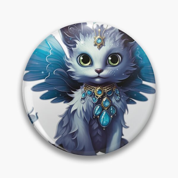 Item preview, Sticker Fairy Kitty designed and sold by Solace Sparkles.