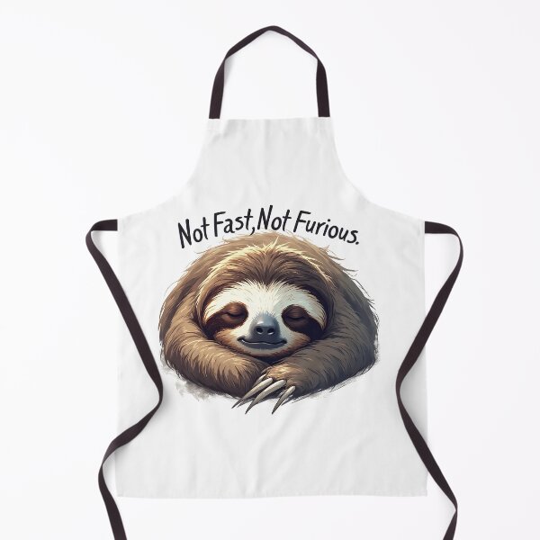 Item preview, Chill Sloth Vibes – Not Fast Not Furious Parody designed and sold by owi-art.