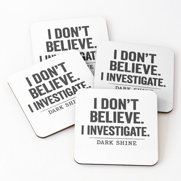 Item preview, I Don’t Believe I Investigate designed and sold by darkshinestore.